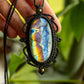 Iris • Labradorite macrame necklace