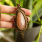 Idalia • Sunstone x Moonstone macrame necklace