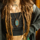 Manila • Labradorite macrame necklace