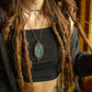 Manila • Labradorite macrame necklace