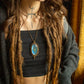 Manila • Labradorite macrame necklace