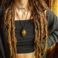 Cadiz • Tigers Eye macrame necklace
