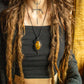 Cadiz • Tigers Eye macrame necklace