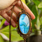 Manila • Labradorite macrame necklace