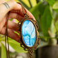 Manila • Labradorite macrame necklace