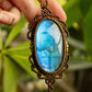 Manila • Labradorite macrame necklace