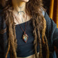 Heredia • Labradorite macrame necklace