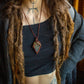 Heredia • Labradorite macrame necklace