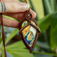 Heredia • Labradorite macrame necklace