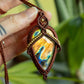 Heredia • Labradorite macrame necklace