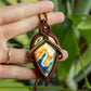 Heredia • Labradorite macrame necklace