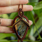 Heredia • Labradorite macrame necklace