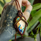 Heredia • Labradorite macrame necklace