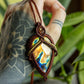 Heredia • Labradorite macrame necklace