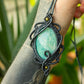 Ariadna • Amazonite macrame necklace