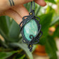 Ariadna • Amazonite macrame necklace
