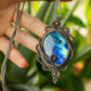 Thalia • Labradorite macrame necklace