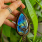 Alana • Labradorite macrame necklace