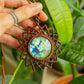 Alice • Labradorite macrame mandala necklace