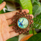 Alice • Labradorite macrame mandala necklace