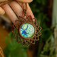 Alice • Labradorite macrame mandala necklace