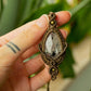 Linda • Rutile Quartz macrame necklace