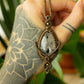 Linda • Rutile Quartz macrame necklace
