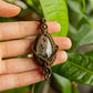 Linda • Rutile Quartz macrame necklace