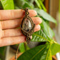 Linda • Rutile Quartz macrame necklace