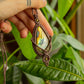 Phoebe • Rainbow Labradorite macrame necklace