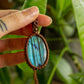 Sarah • Labradorite macrame necklace