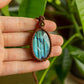 Sarah • Labradorite macrame necklace