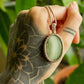 Mona • Serpentine macrame necklace
