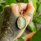 Mona • Serpentine macrame necklace