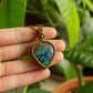 Anna • Azurite Malachite macrame necklace