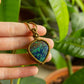 Anna • Azurite Malachite macrame necklace