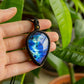 Carla • Labradorite macrame necklace