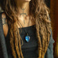 Carla • Labradorite macrame necklace