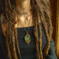 Audrey • Labradorite macrame necklace