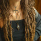 Linda • Rutile Quartz macrame necklace