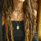 Mona • Serpentine macrame necklace