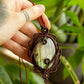 Eliana • Labradorite macrame necklace