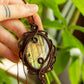 Eliana • Labradorite macrame necklace