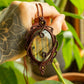 Eliana • Labradorite macrame necklace