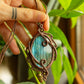 Nora • Labradorite macrame necklace