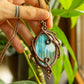 Nora • Labradorite macrame necklace