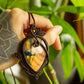 Jolie • Labradorite macrame necklace