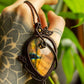 Jolie • Labradorite macrame necklace