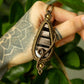 Liliana • Hypersthene macrame necklace