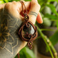 Ella • Eudialyte macrame necklace